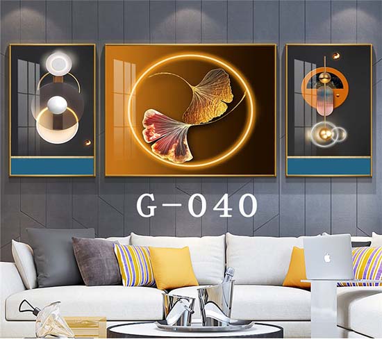 客厅装饰画 G-040 晶瓷画