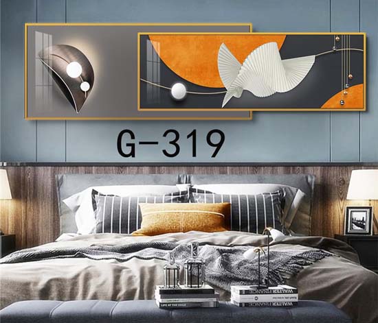 卧室装饰画 G-319 叠加画